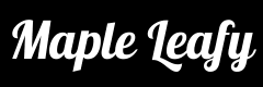 Maple Leafy Logo Header